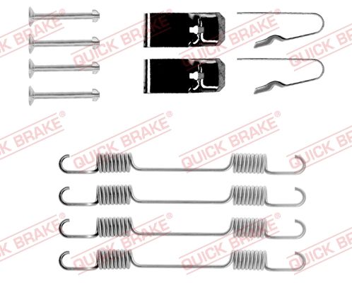 QUICK BRAKE Tarvikesarja, jarrukengät 105-0602